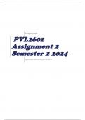 PVL2601 Assignment 2 Semester 2 2024