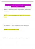 HAZWOPER 40: Lesson 5 Quiz | Latest  Version | Graded A+