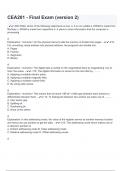 CEA201 - Final Exam (version 2)  questions with correct answers