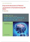 FULL TEST BANK FOR, Drugs and the Neuroscience oF Behavior: An Introduction to Psychopharmacology 2ND Edition 2024 by Adam Prus|| COMPLETE SOLUTION|| with QUESTIONS and CORRECT ANSWERS