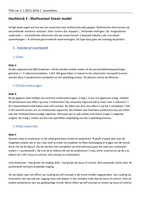 Toegepaste Data-analyse (TDAT) LES 2 : Multivariaat Lineair Model ( incl. printscreens SPSS ) 