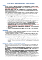 What factors determine a pressure group's success? - essay plan 