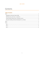 Unit 03 Information Systems - Using IT tools to produce management information  P5, P6, P7, M3, D2