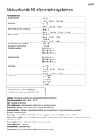 H5 elektrische systemen (VWO)