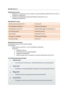 Samenvattingen H3: Beleidskunde, Economie III, Gemeenterecht en Sociologie & Criminologie