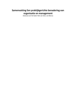 Samenvatting Strategisch Management (Een praktijkgerichte benadering van organisatie en management)