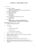 Chapter 8 notes and practice problems