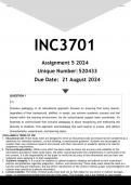 INC3701 Assignment 5 (ANSWERS) 2024 - DISTINCTION GUARANTEED