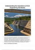 Understanding the Importance of Civil  Engineering Test Banks