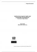 Intellectual property rights and sustainable development A survey of major issues.