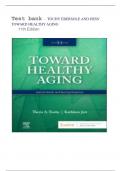 TEST BANK -TOUHY EBERSOLE AND HESS' TOWARD HEALTHY AGING 11TH EDITION  ( Kathleen,2022) LATEST EDITION || ALL CHAPTERS