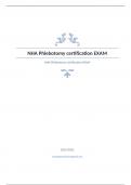 NHA Phlebotomy certification EXAM Questions with complete solution 