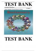 Test Bank Biochemistry 5th Edition International by Reginald H. Garrett & Charles M. Grisham Chapters 1-32 With Question Answers , ISBN: 9781133106296 |COMPLETE TEST BANK| Guide A+