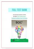 SOC 6TH EDITION BENOKRAITIS TEST BANK EXAM | QUESTIONS & ANSWERS COMPLETE AND WELL EXPLAINED AND  VERIFIED BY EXPERTS 100% CORRECT | LATEST UPDATE 2024| GRADED A+ ALL YOU NEED TO PASS YOUR EXAMS [ALREDY PASSED]