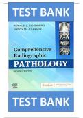 Test Bank for Comprehensive Radiographic Pathology, 7th Edition by Ronald L. Eisenberg & Nancy M. Johnson , ISBN: 9780323566704 |All Chapters Covered| Guide A+