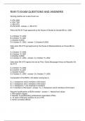 RA9173 EXAM QUESTIONS AND ANSWERS