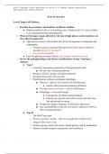 NUR 317 Med Surg 1 Exam 3 Study Guide- Ch. 48, 49, 32, 37: Diabetes; Thyroid; Adrenal Gland; Hyper/hypotension; Vascular Disorders