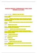 BIOD103 MEDICAL TERMINOLOGY FINAL EXAM REVIEW 2