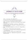 NAVMED P-117 (Ch.21) EXAM WITH GUARANTEED ACCURATE ANSWERS|VERIFIED