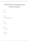 N2200 Exam 2 Questions and  Correct Answers 