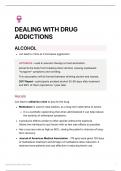 Unit 2 WJEC criminology revision notes - drug addiction & policy 