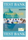 TEST BANK For Primary Care Art and Science of Advanced Practice Nursing 5th Edition by Lynne M. Dunphy , ISBN: 9780803667181|COMPLETE TEST BANK| Guide A+