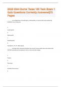 ISQS 3344 Burns Texas 150 Tech Exam 1 Quiz Questions Correctly Answered|72 Pages