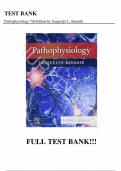 Test Bank - For Pathophysiology 7th Edition by Jacquelyn L. Banasik, All Chapters 1-54 | Complete Guide A+