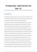 Die Kruppel Engel - English Summaries from Chapter 1 to 7