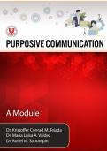 Purposive Communication