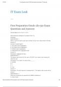  Free Preparation Oracle 1Z0-591 Exam  Questions and Answers