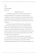 Biotechnology Essay AP Human Geography