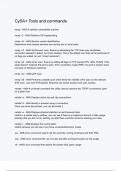 CySA+ Tools and commands (1)