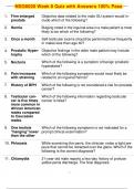 NSG6020 Week 8 Quiz with Answers 100% Pass