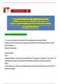 ATI Fundamentals Proctored Exam (2023 / 2024) with NGN Questions and Verified Rationalized Answers, 100% Guarantee Pass