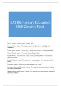 ILTS Elementary Education (305-Content Test)