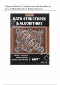 Solution Manual for Data Structures and Algorithms in Java 6th Edition by Michael T. Goodrich, Roberto Tamassia, All Chapters | Complete Guide A+