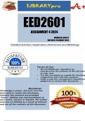 EED2601 Assignment 4 (COMPLETE QUESTIONS & ANSWERWS) 2024 (683211) - DUE 29 August 2024