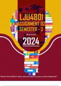 LJU4801 ASSIGNMENT 2 SEMESTER 2 - 2024