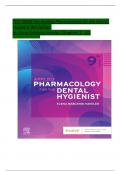 TEST BANK For Applied Pharmacology for the Dental Hygienist 9th Edition by Elena Bablenis Haveles, Verified Chapters 1 - 26, Complete Newest Version