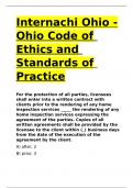 Internachi Ohio - Ohio Code of Ethics and Standards of Practice.