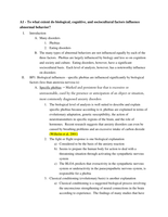 To what extent do biological, cognitive and sociocultural factors influence abnormal behaviour?