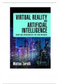 Virtual Reality and Artificial Intelligence