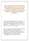 NGN ATI PN MENTAL HEALTH 2019  PROCTORED EXAM ACTUAL EXAM  COMPLETE 70 QUESTIONS WITH  DETAILED VERIFIED ANSWERS (100%  CORRECT ANSWERS) /ALREADY  GRADED A+