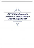 CMY3701 Assignment 1 Semester 2 2024 (575656) - DUE 12 August 2024