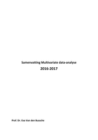 Multivariate data-analyse (MDA)