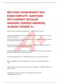 NIFA FINAL EXAM NEWEST 2024  EXAM COMPLETE  QUESTIONS  WITH CORRECT DETAILED  ANSWERS (VERIFIED ANSWERS)  |ALREADY GRADED A+ 