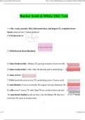 Baylor Scott & White EKG test.pdf with Correct Questions and Answers 2024 / 2025 (Verified Answers by Expert)