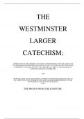 westminster larger catechism questions and answers