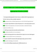 FL DCF Child Care Understanding Developmentally Appropriate Practices (UDAP) Questions and Answers 2024 / 2025 (Verified Answers by Expert)